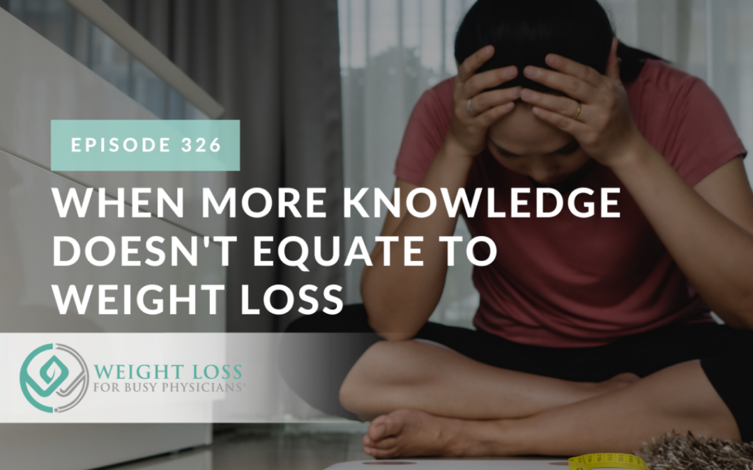 When More Knowledge Doesn't Equate to Weight Loss